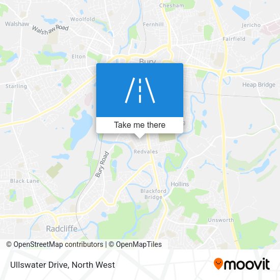 Ullswater Drive map