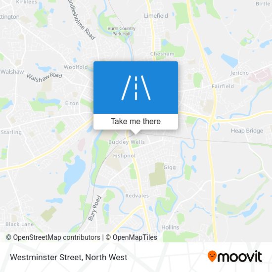 Westminster Street map