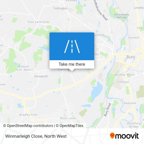 Winmarleigh Close map