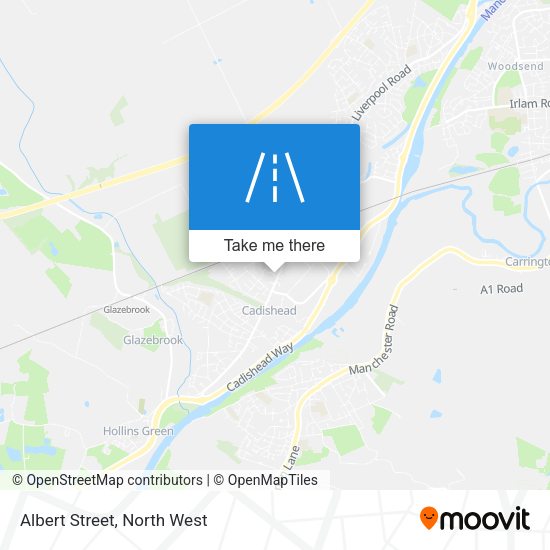 Albert Street map