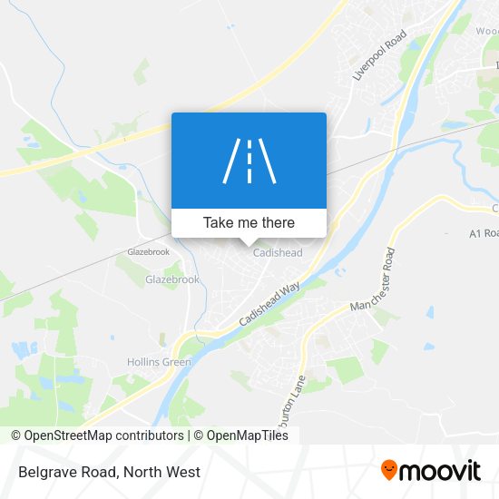 Belgrave Road map