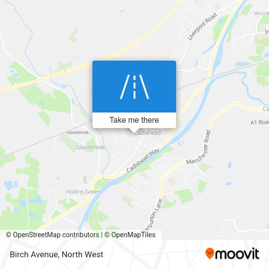 Birch Avenue map
