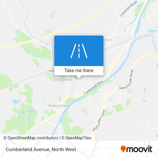 Cumberland Avenue map