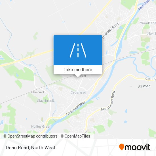 Dean Road map