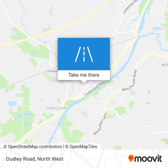 Dudley Road map
