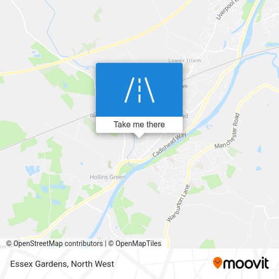 Essex Gardens map