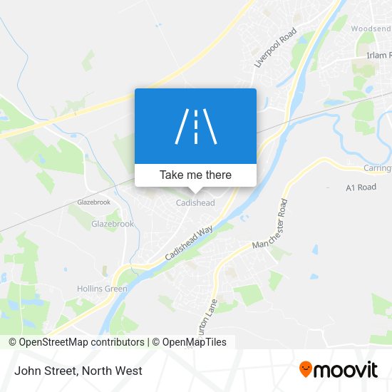 John Street map