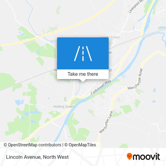 Lincoln Avenue map