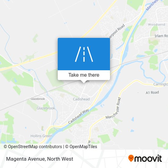 Magenta Avenue map