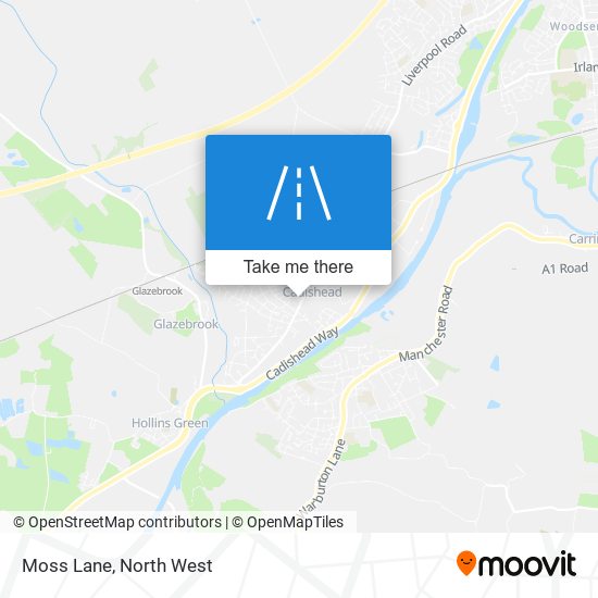 Moss Lane map