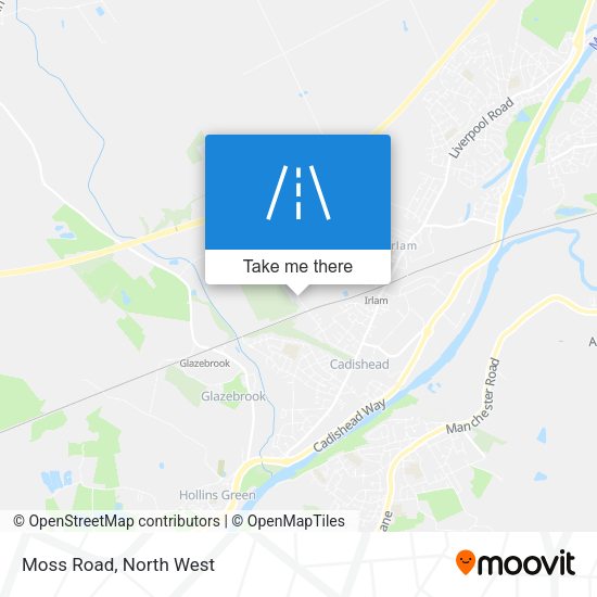 Moss Road map