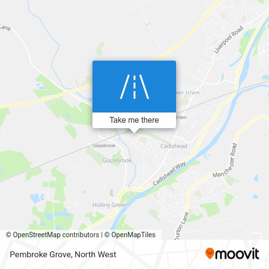 Pembroke Grove map