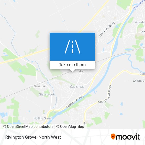 Rivington Grove map