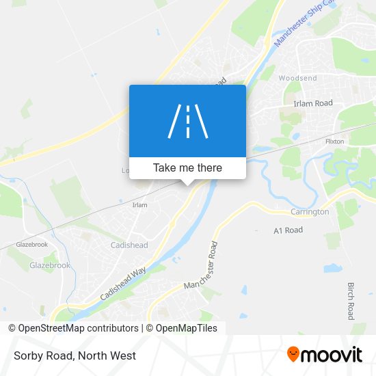 Sorby Road map