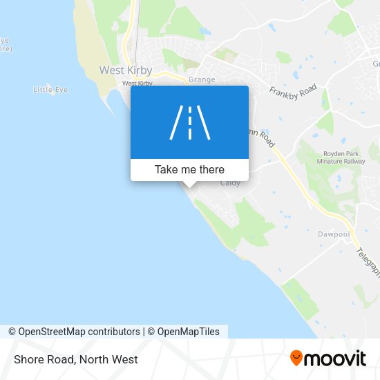 Shore Road map