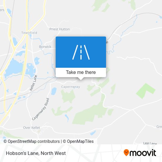 Hobson's Lane map