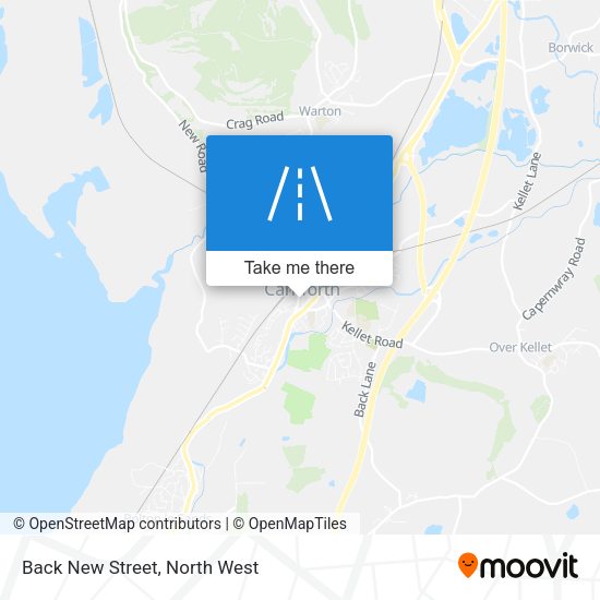 Back New Street map