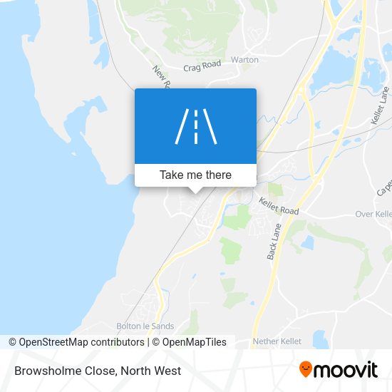 Browsholme Close map