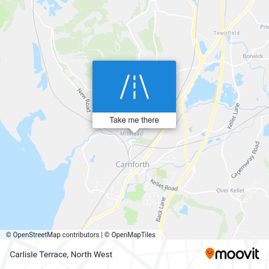 Carlisle Terrace map