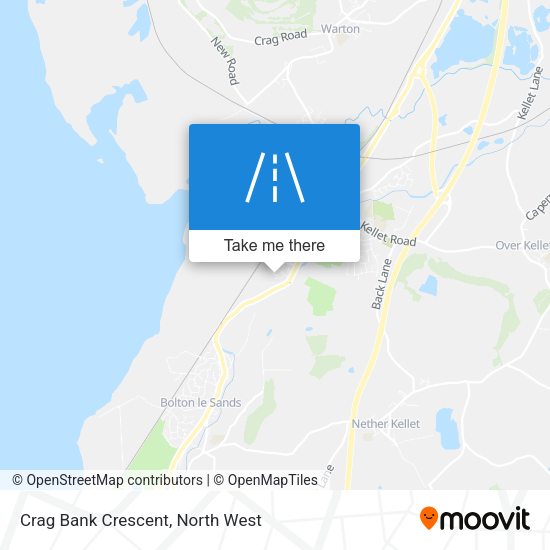 Crag Bank Crescent map