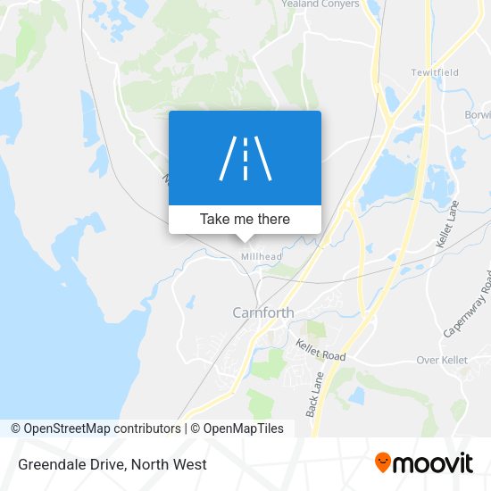 Greendale Drive map