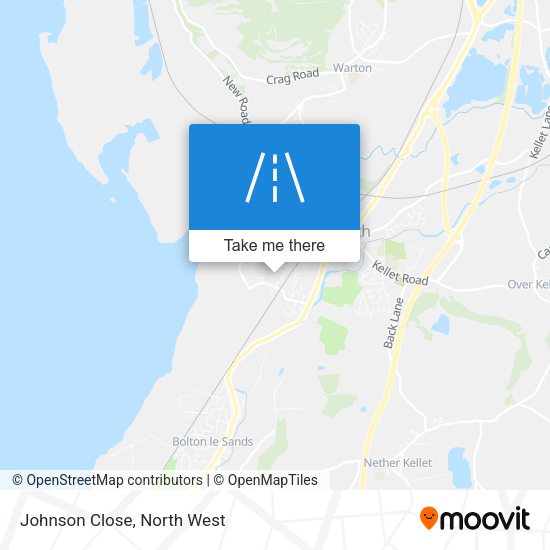Johnson Close map