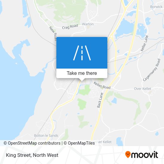 King Street map