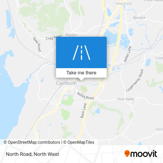 North Road map