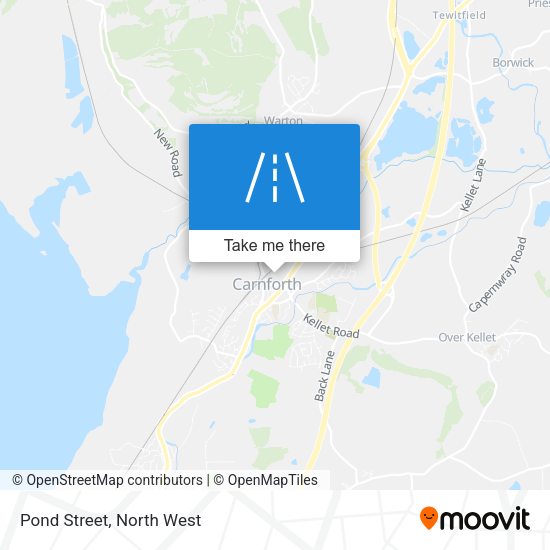 Pond Street map