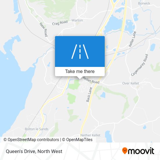 Queen's Drive map