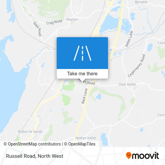 Russell Road map