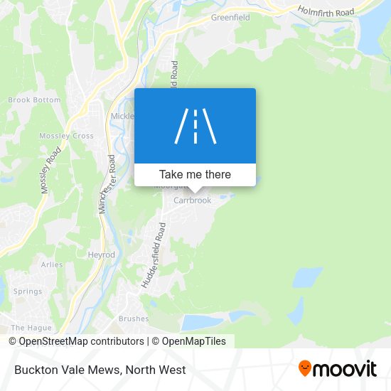 Buckton Vale Mews map
