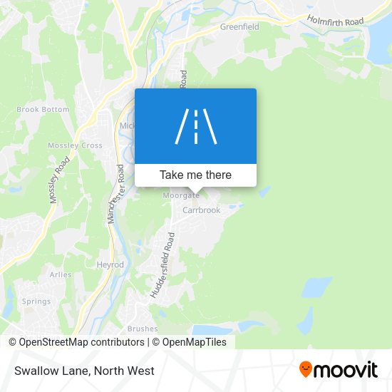 Swallow Lane map