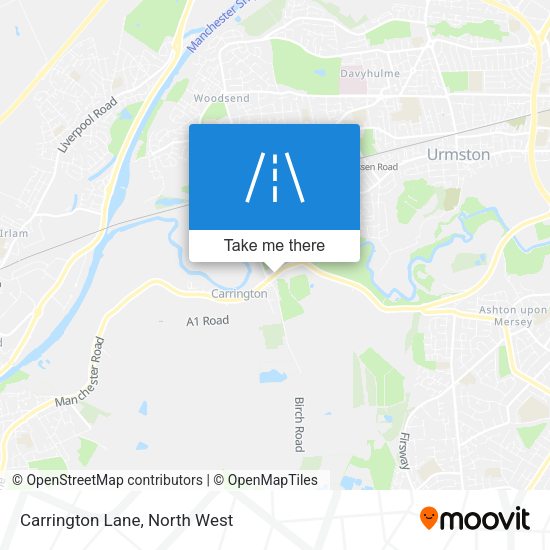 Carrington Lane map