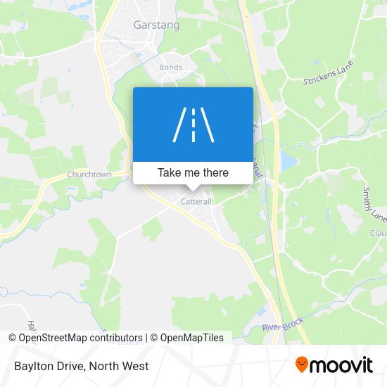 Baylton Drive map