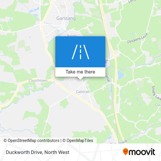 Duckworth Drive map