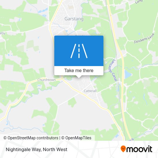 Nightingale Way map