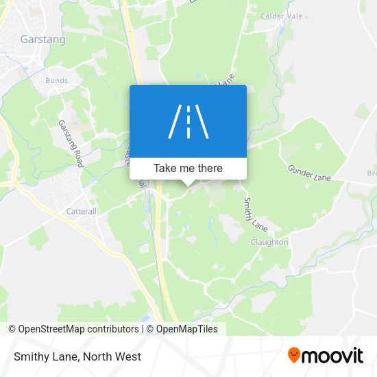 Smithy Lane map