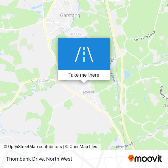 Thornbank Drive map