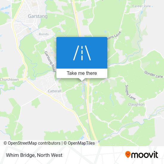 Whim Bridge map