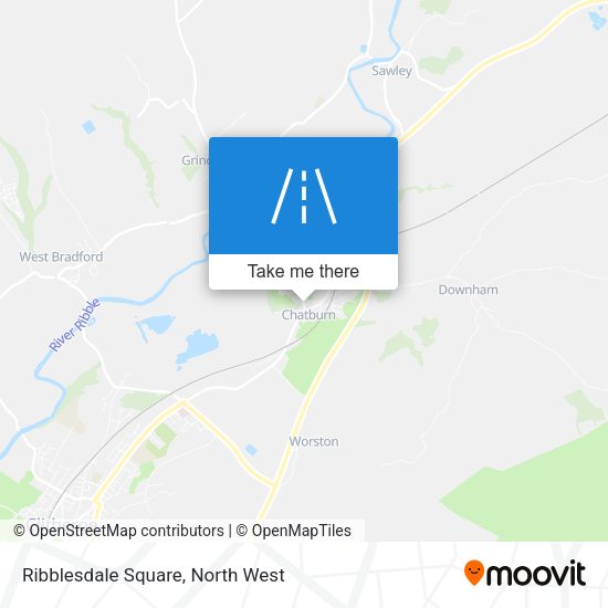 Ribblesdale Square map