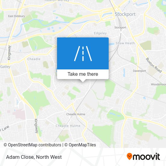 Adam Close map