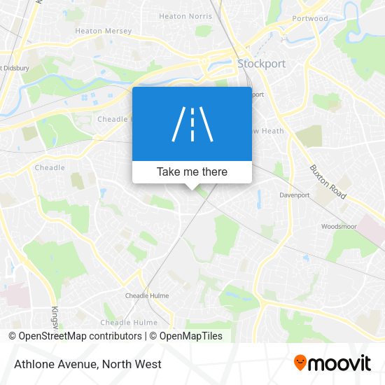 Athlone Avenue map