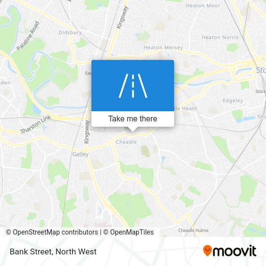 Bank Street map