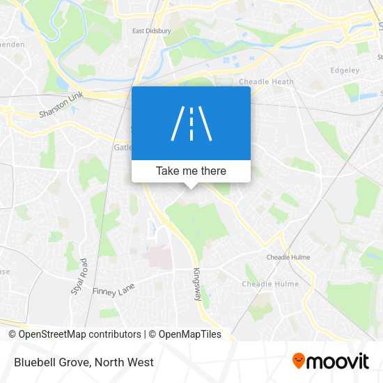 Bluebell Grove map