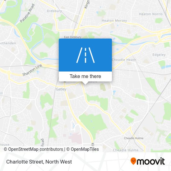 Charlotte Street map