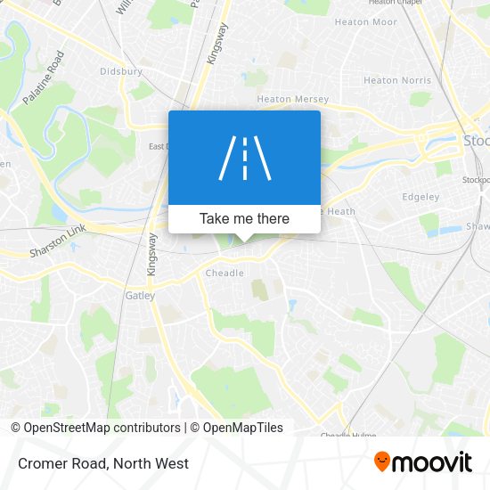 Cromer Road map