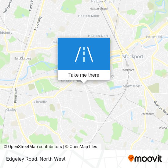 Edgeley Road map