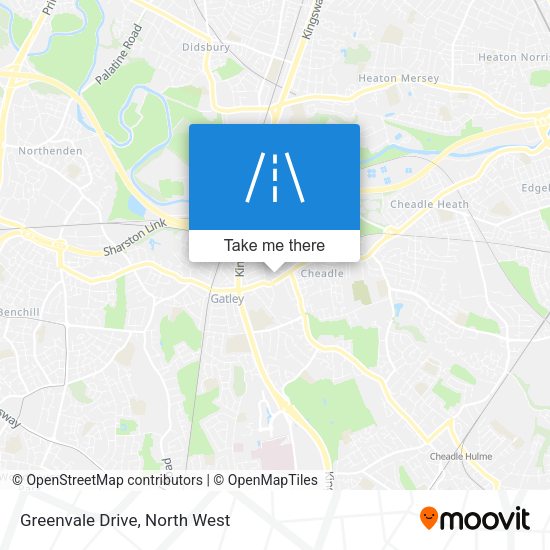 Greenvale Drive map