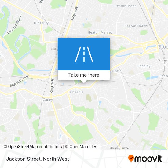 Jackson Street map